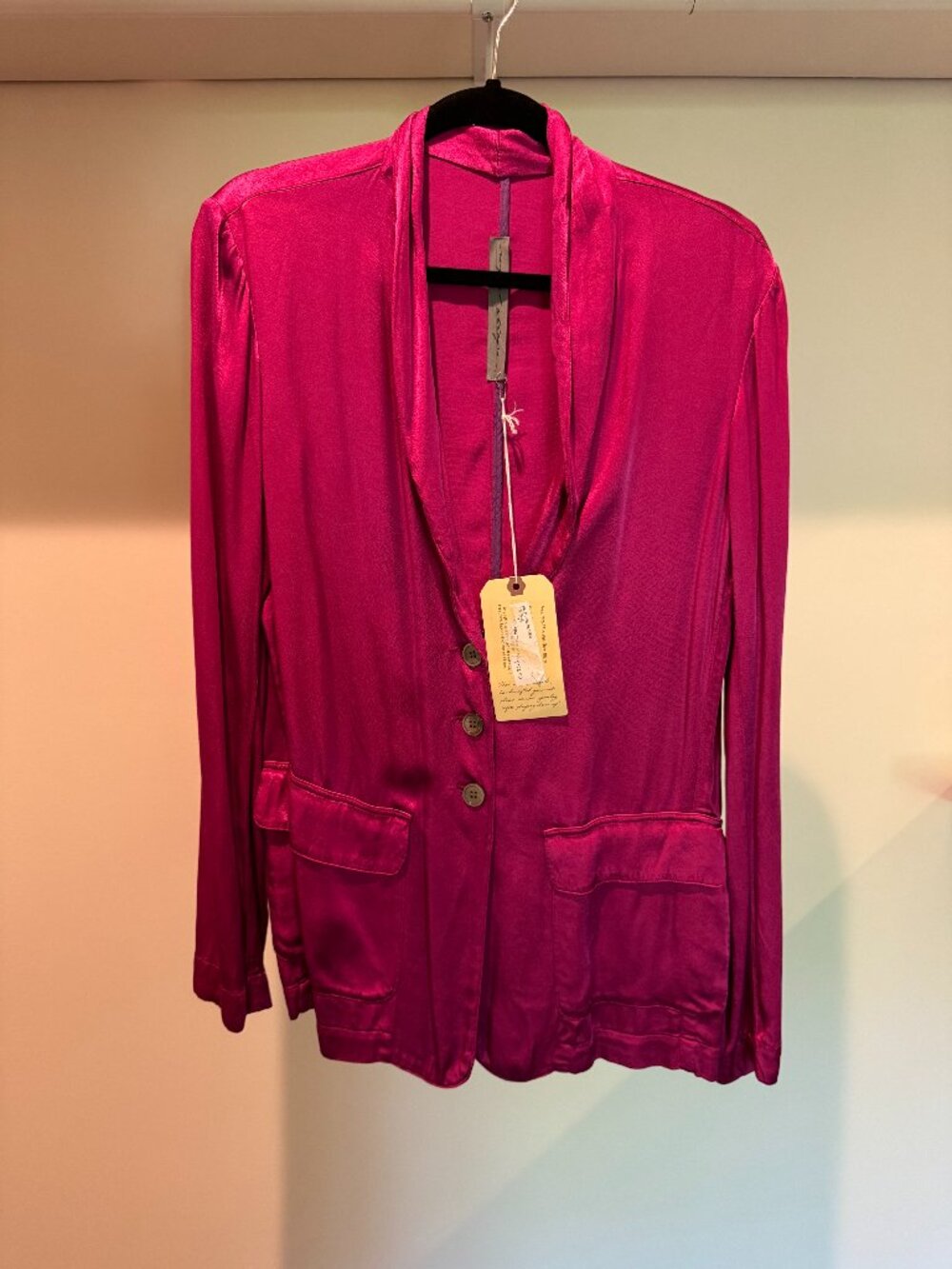 NWT Raquel Allegra Shawl Blazer